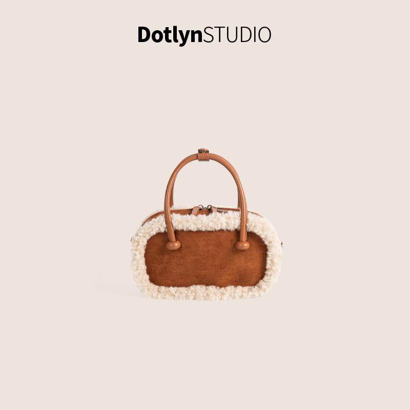 Dotlyn可爱毛绒包包秋冬洋气百搭手提包新款麂皮绒单肩包斜挎包女,箱包皮具/热销女包/男包,通用款女包,淘宝优惠券,粉丝福利购,淘宝优惠卷