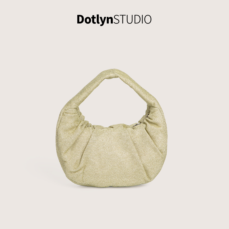 Dotlyn小众轻奢简约微闪手提包女