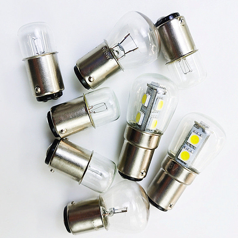 B15卡口钨丝灯双触点机床指示灯