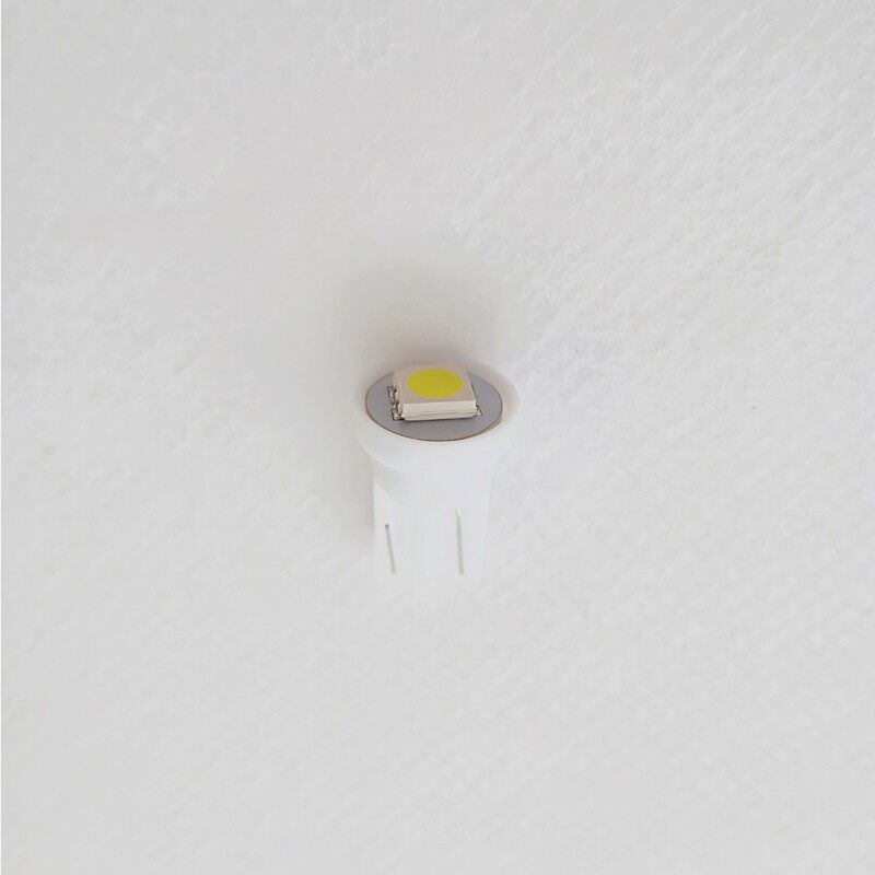 LED灯泡T10插泡 12v24v电动车转向灯1灯珠贴片灯 机床指示灯
