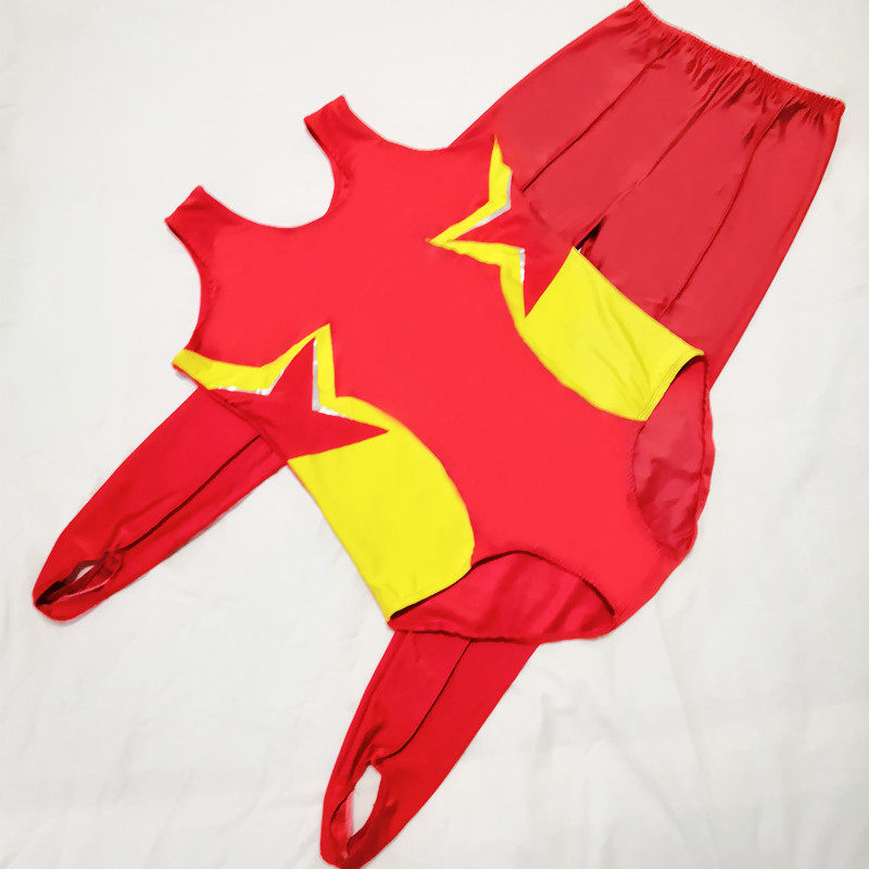 背心比赛形体艺考专业儿童演出服