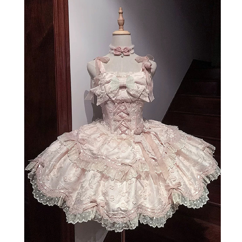 繁花序曲lolita晚礼服女华丽优雅