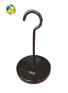 铸铁砣挂开口砝码挂钩5kg20kg-50N100N-20LB增砣砝码托盘可定制