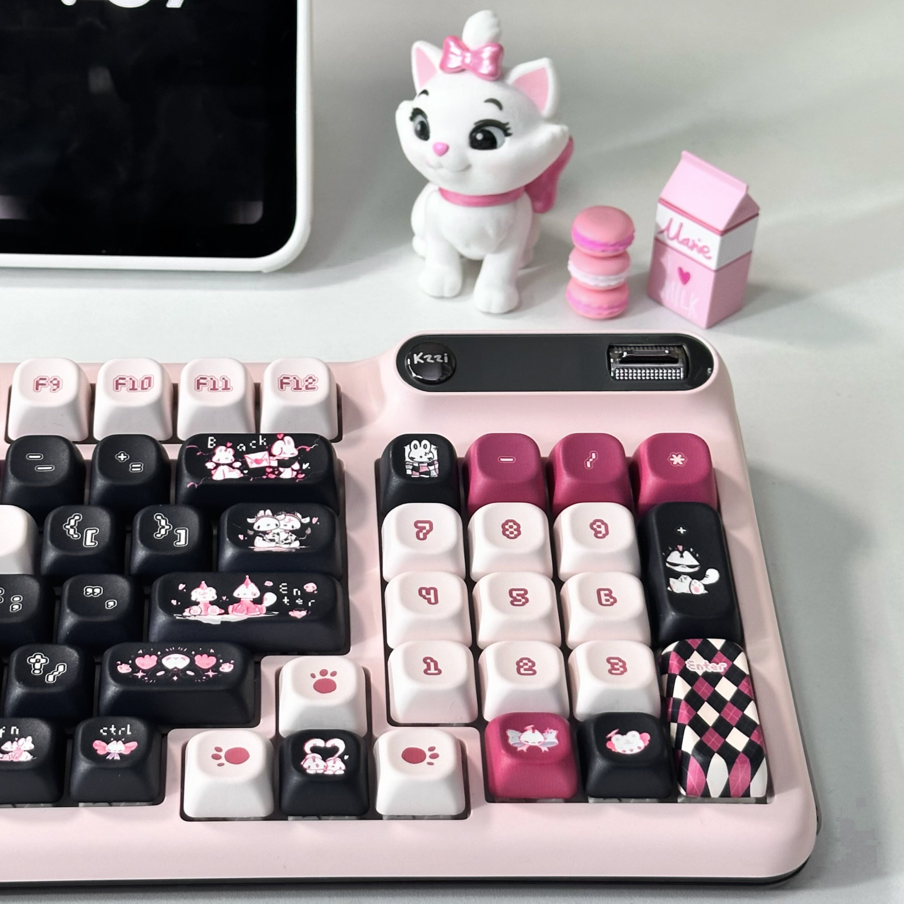 팬텀 룰루 키캡 FOA 키캡 맞춤형 기계식 키보드 키캡 블루투스 키보드 원래 키캡 귀여운 키
