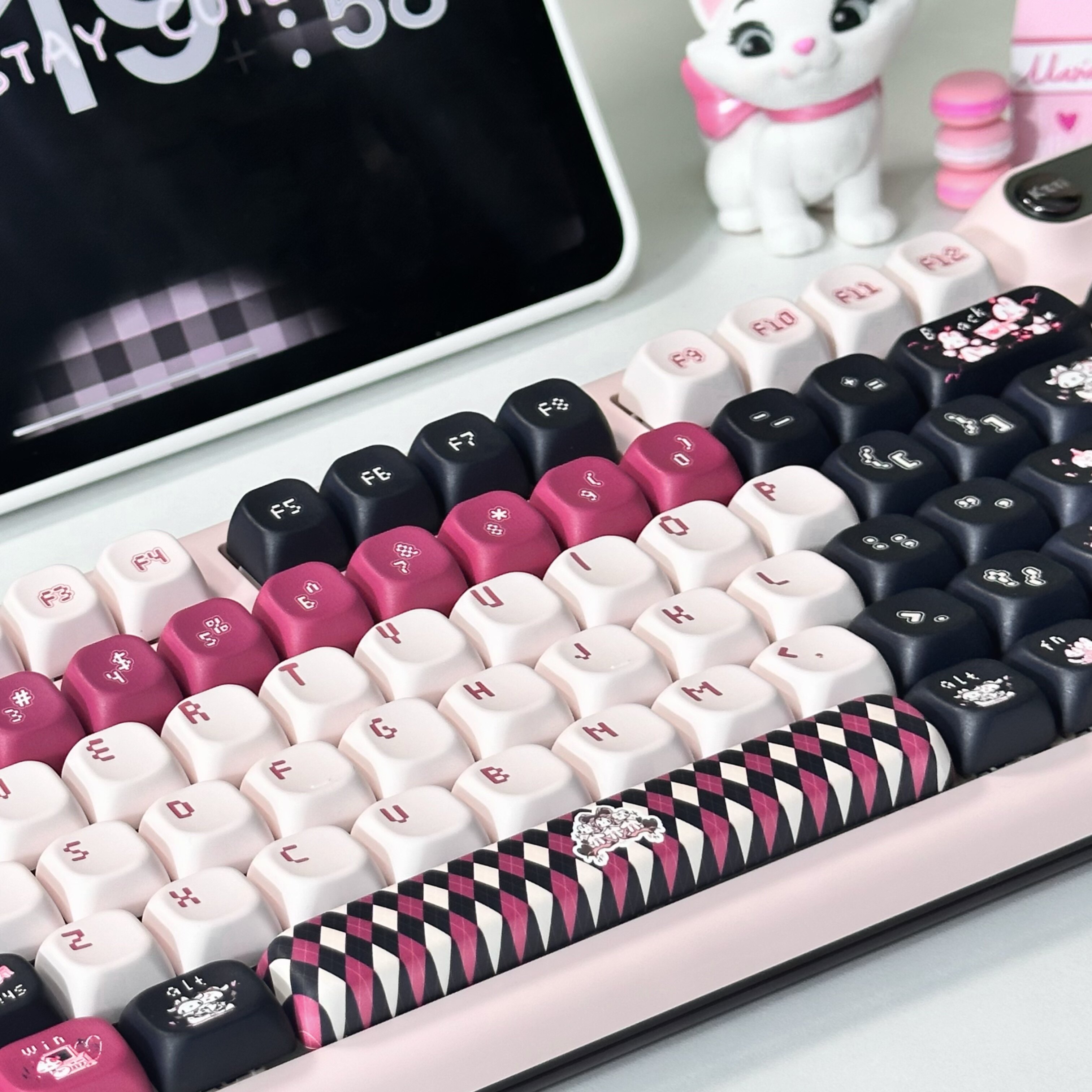 팬텀 룰루 키캡 FOA 키캡 맞춤형 기계식 키보드 키캡 블루투스 키보드 원래 키캡 귀여운 키
