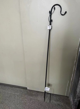 促销包邮 外贸原单 美式乡村风格复古铁艺地插装饰挂钩 20*148cm