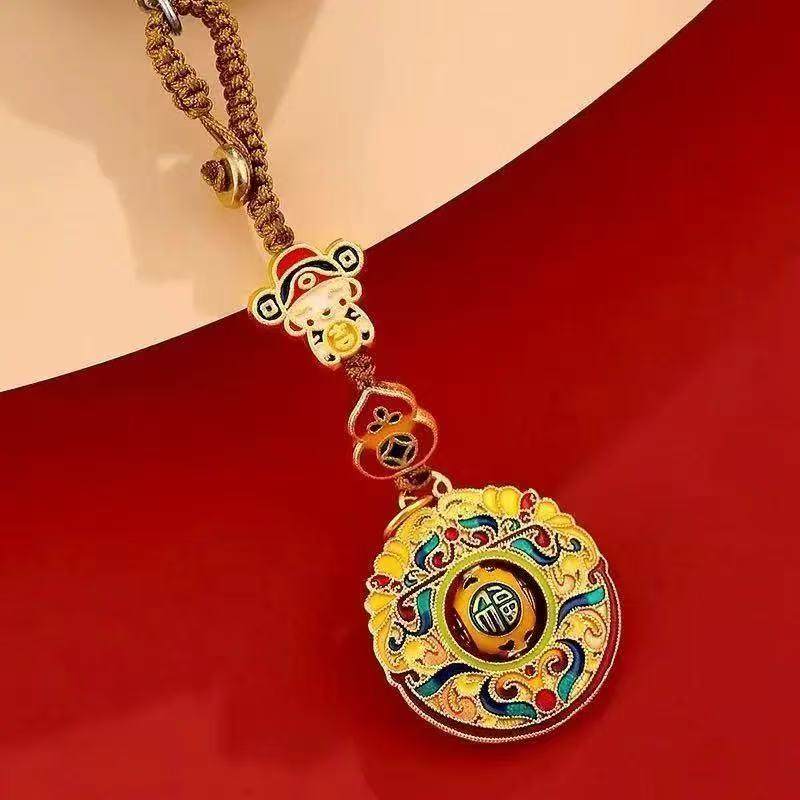 【顺心阁】2025财神转运珠钥匙扣挂件钱币葫芦男女钥匙扣挂件