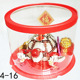 圆形生日蛋糕盒4四6六8八10十16寸 双层加高手提网红透明包装 盒子