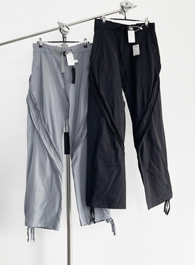 【现货】PAF4.0解构长拉链开衩扭扭乐宽松高街先锋机能休闲尼龙裤