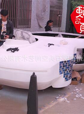 深圳彩车花车厂家直销户外大型景观雕塑夜游彩车彩车巡游