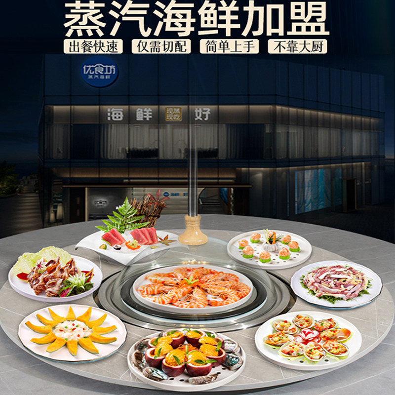 【招商加盟】尚蒸鼎＆格匠＆优食坊 蒸鲜餐厅招商 咨询店铺了解