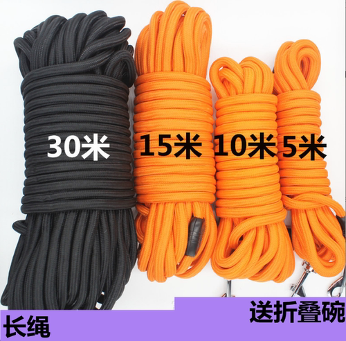30P链追踪长绳柯基金毛马犬野外