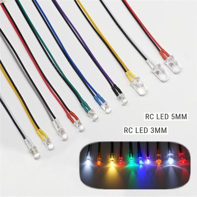 田宫模型车灯组 四合一 PH2.0端子LED  MFC-03 01攀爬车通用LED灯