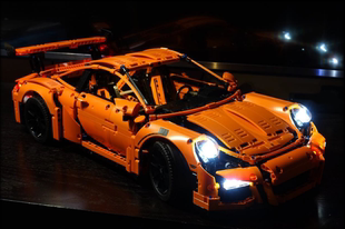 lego乐高42056 LED 4组灯保时捷911 gt3 rs赛车科技机械 积木砖家