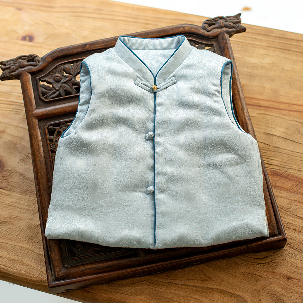 周岁男宝礼服平时可穿过年儿童新中式国风马甲高级感男童新款唐装,童装/婴儿装/亲子装,唐装,淘宝优惠券,粉丝福利购,淘宝优惠卷