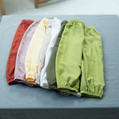 女童天丝亚麻小童防蚊裤 男童夏天超薄休闲灯笼裤 子宽松新款 儿童裤