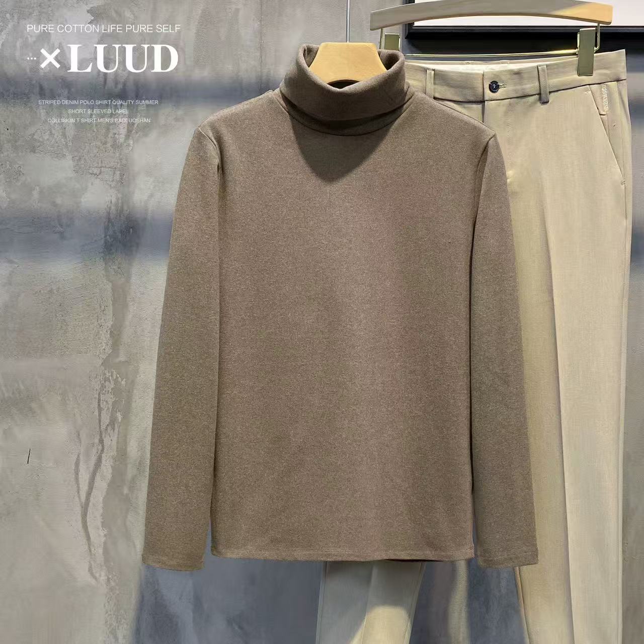 高领冬款加厚打底衫