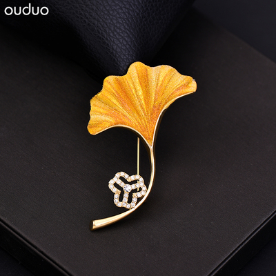 欧多原创时尚妇联胸针