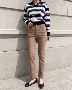韩国直邮东大门正品代购2026秋季 howluk 351  多色直筒牛仔裤女