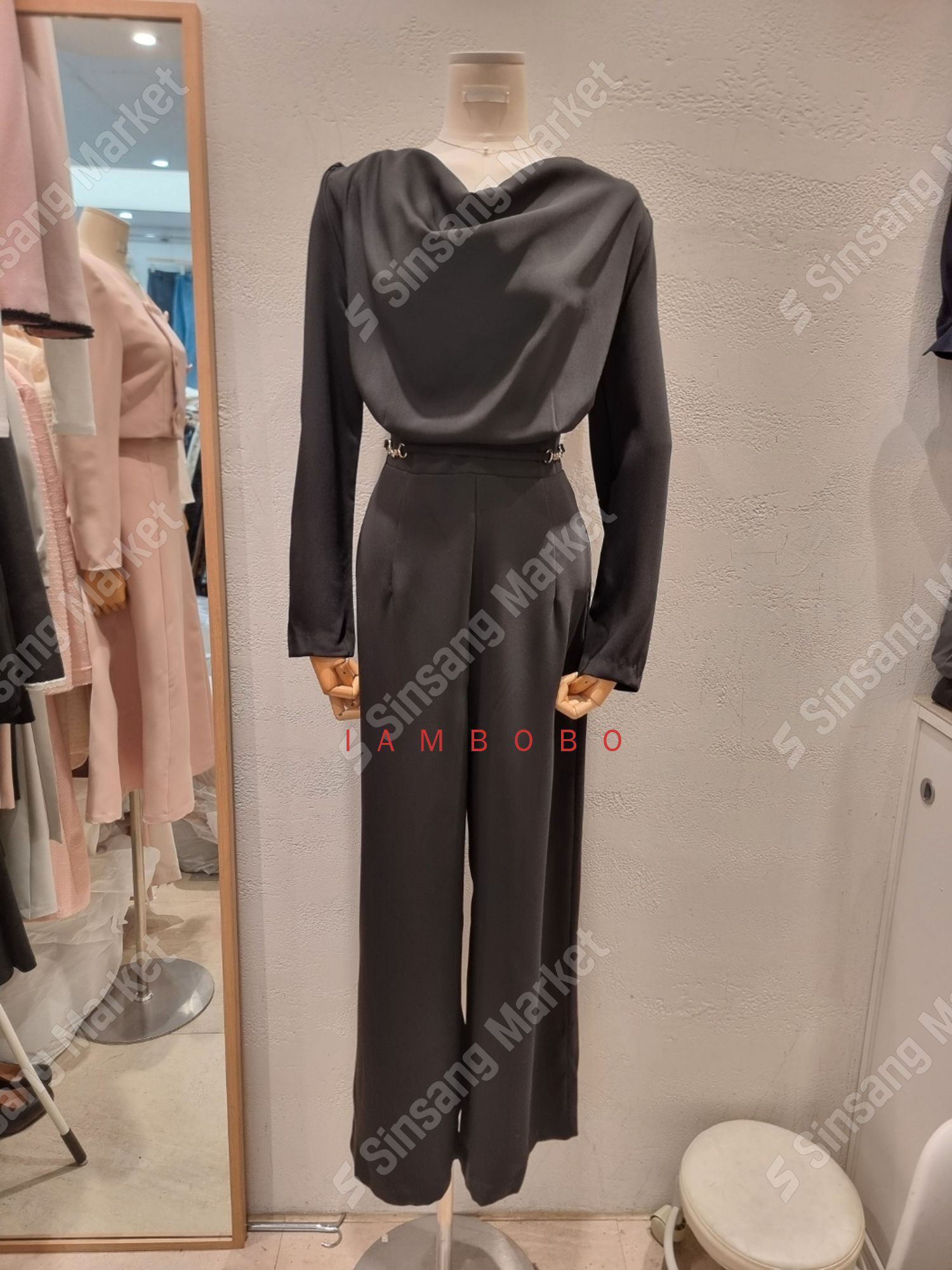 韩国直邮东大门正品代购2025春季 eeyou RUHOT 高贵气质连体裤