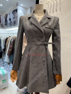 代购 腰带西装 2025冬季 RUHOT 连衣裙 eeyou 韩国直邮东大门正品