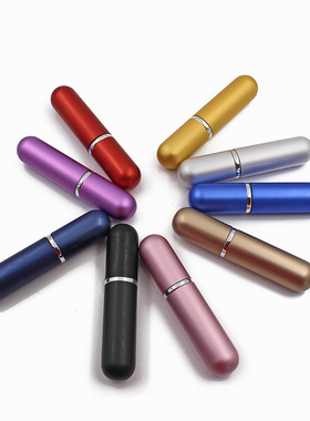 工厂直供5ml电化铝香水分装瓶高档旅行便携式玻璃空瓶小容量喷壶