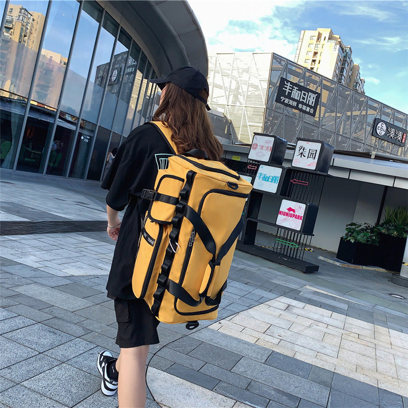 短途鞋位出差旅行袋大容量女双肩背包干湿分离潮男单肩运动健身包