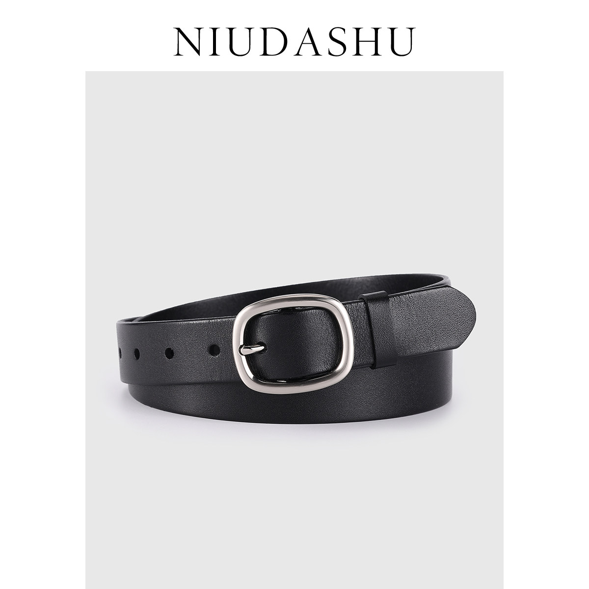 皮带男潮真皮年轻人真皮时髦头层牛皮显瘦百搭配裤子情侣款腰带女