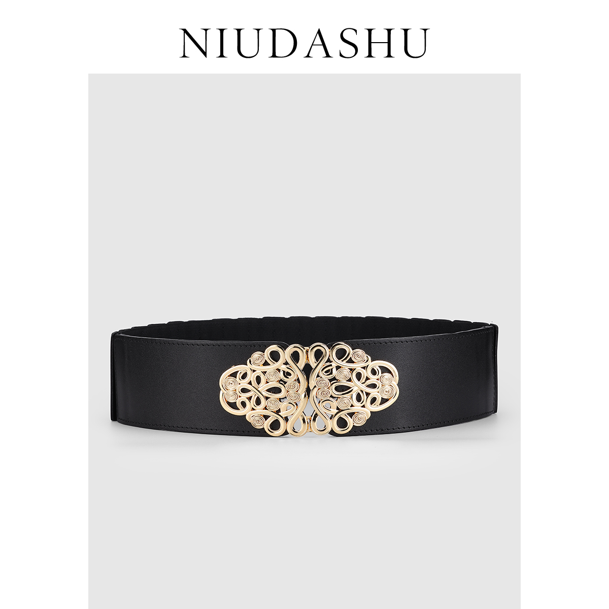 秋冬新款皮带女真皮装饰头层牛皮