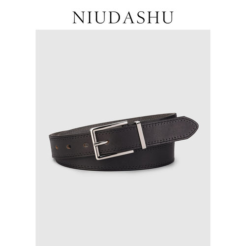 皮带男真皮装饰潮年轻人头层牛皮