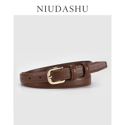 女士真皮材质简约百搭显瘦