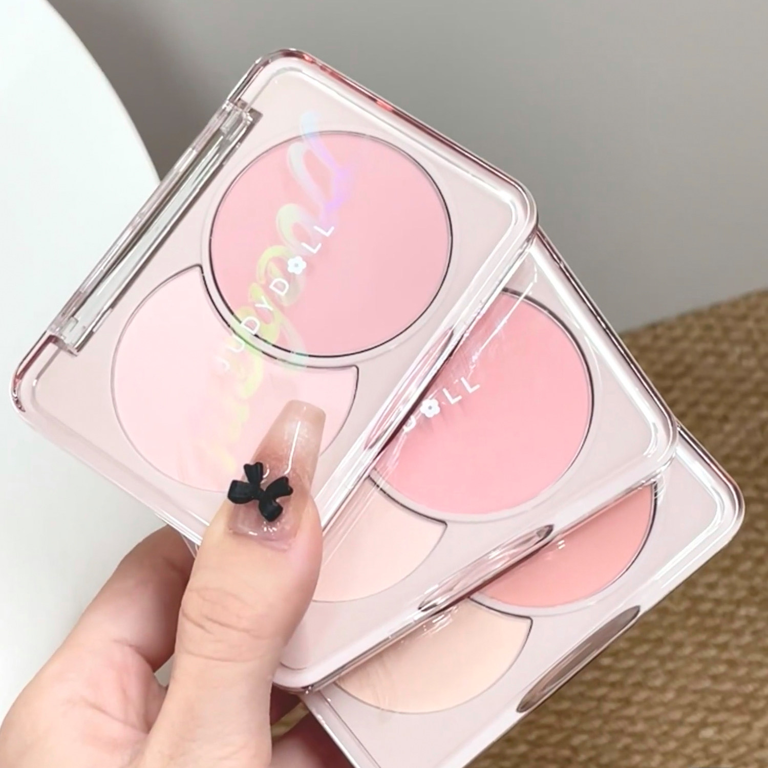 橘朵双色腮红膨胀色提亮清透日常