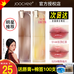 joocyee酵色晶冻口红514唇冻531粉雾唇釉官方旗舰店正品 酵素秋冬