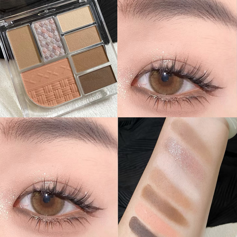 Judydoll橘朵七巧板玩趣眼影盘畲族公益联名腮红卧蚕日常淡妆哑光