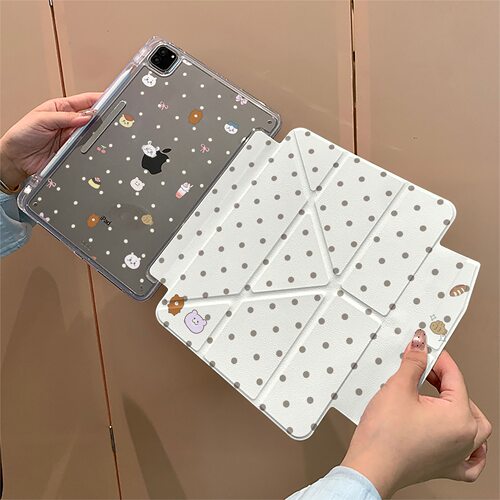 波点亦卡适用苹果ipadair8新款11款A19代air11M4pro13保护air678保护壳套11寸ipad case轻薄硬壳防弯10.9英寸