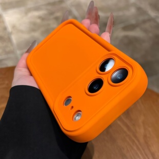 星宇橙加厚硅胶新款苹果17系列手机壳适用于iphone17promax专用16新机情侣15肤感磨砂pm高级感ip防摔保护套女