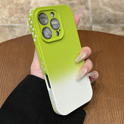 双色冰淇淋硅胶防摔适用苹果16