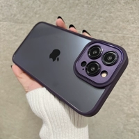 Apple, совместимый объектив, iPhone 15, сиреневый чехол для телефона, iPhone14 Pro, подушка безопасности, 15promax, iphone, защита при падении, изысканный стиль, для влюбленных