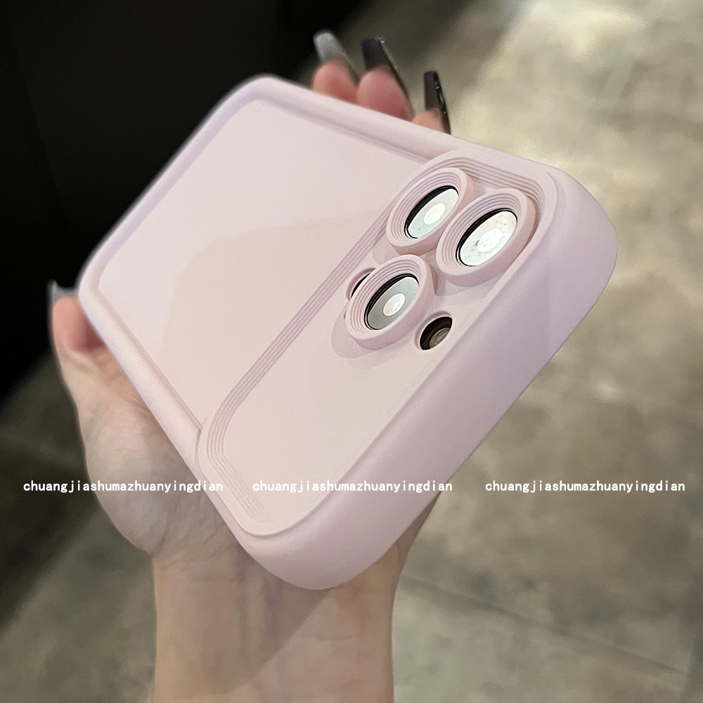 粉色2023女新款适用iphone15手机壳粉色苹果14promax小众不撞款13网红爆款12全包防摔11软硅胶x/xr/xsmax套pm-封面