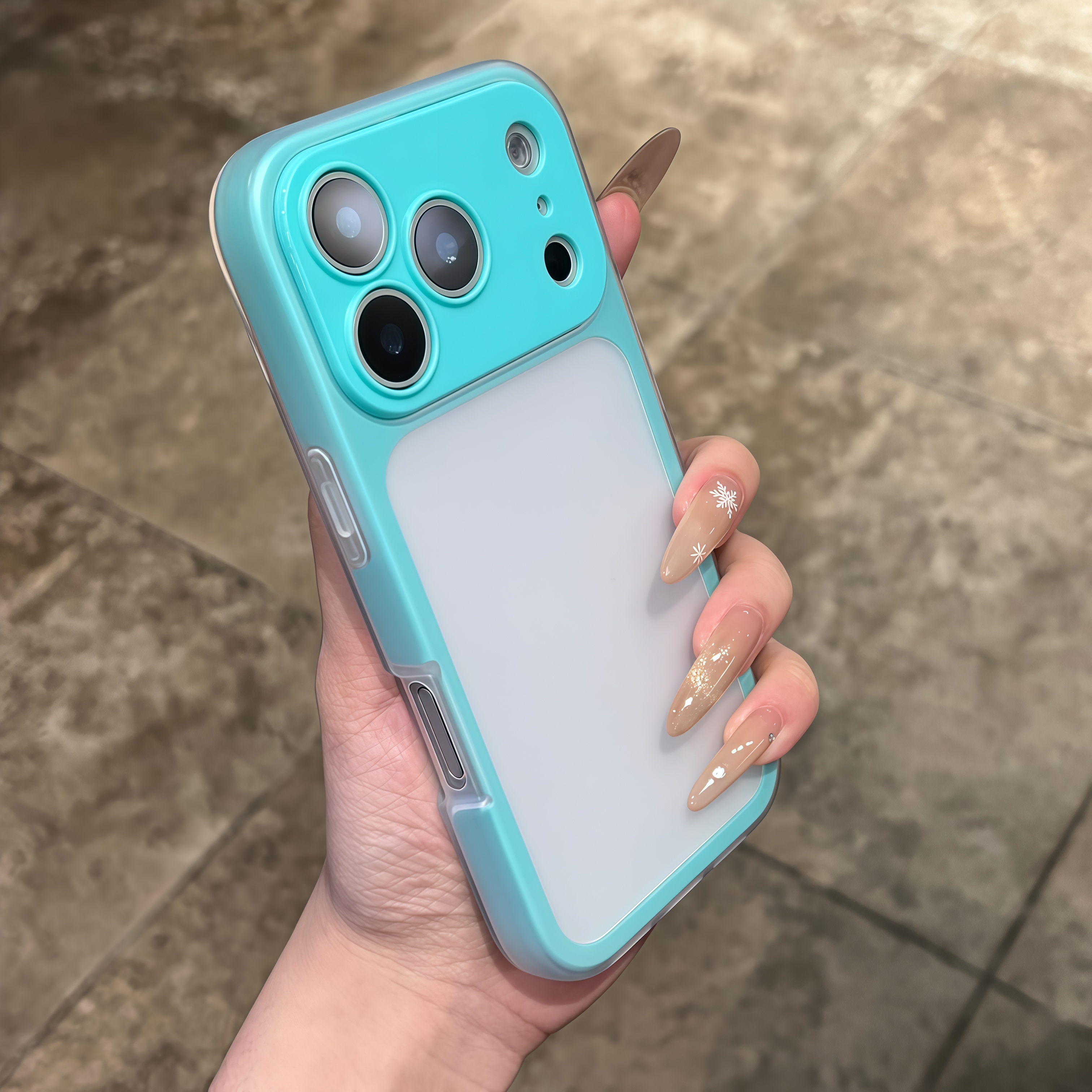 防摔二合一磨砂透明适用于苹果17