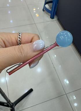 1.8韩国az发饰高级树脂简约棒棒糖一字夹小号打折