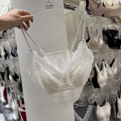1.25韩国东大门flora26新款三角蕾丝内衣文胸