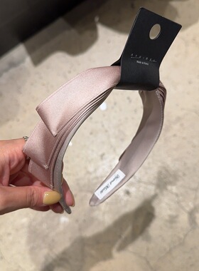 8.30韩国nyunyu发饰丝带蝴蝶结高颅顶发箍