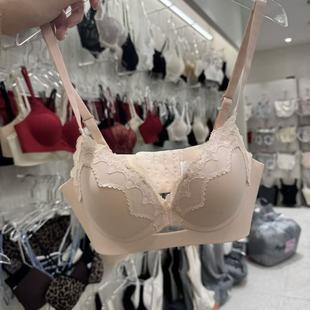 12.25韩国东大门flora秋冬纯色蕾丝舒适内衣