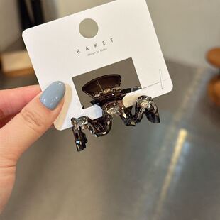 4.30韩国baket发饰波浪小蝴蝶结小抓夹