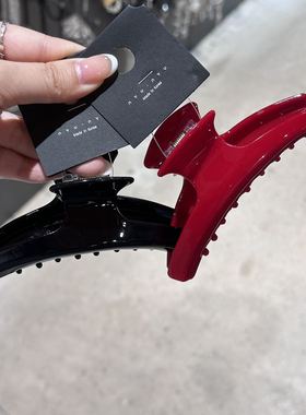 9.13韩国nyunyu发饰简约亚克力抓夹后脑发卡