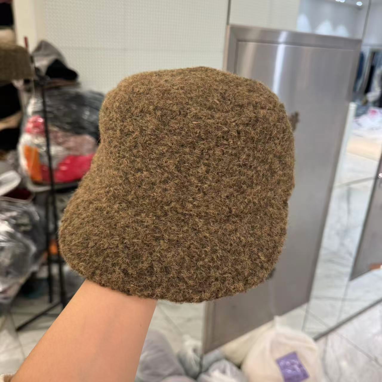 11.27韩国东大门the hat二号店秋冬新款毛呢羊毛鸭舌帽