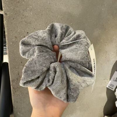 12.19韩国东大门nyunyu发饰绒面大肠发圈