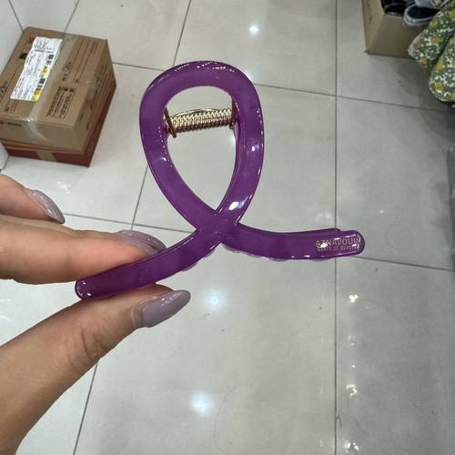 4.10直播韩国AZ纯色彩色小抓夹az发饰