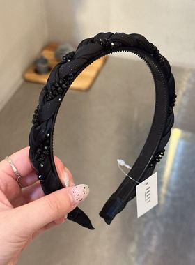 10.22韩国baket发饰亮钻麻花发箍同款发夹